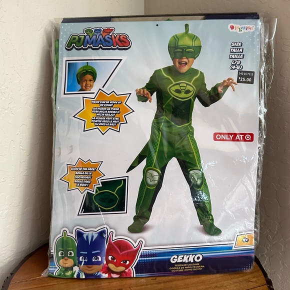 PJ Masks Gekko Toddler Halloween Costume - Picture 1 of 5